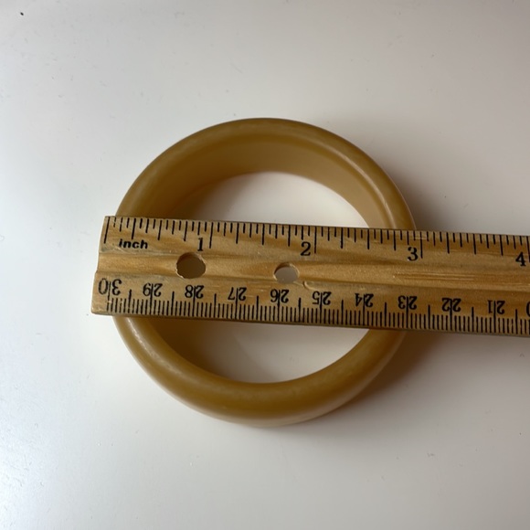 🌷VINTAGE CHRISTINA DEFALCO RESIN BANGLE BRACELET - Picture 2 of 4